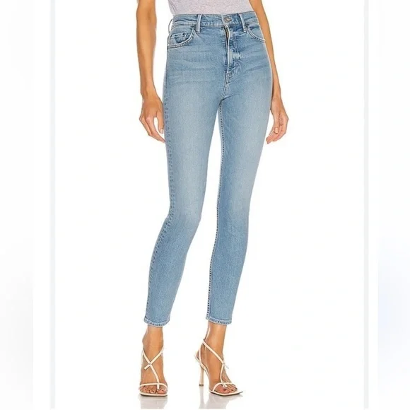 GRLFRND The Kendall Blue High Rise Stretchy Skinny Jeans From Revolve W26/L28 - Picture 13 of 14